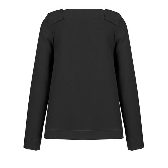 COP COPINE PARIS Sabik Square Neck Studded Crepe Top YOOX Garmentory 40 L $300 - Picture 8 of 15